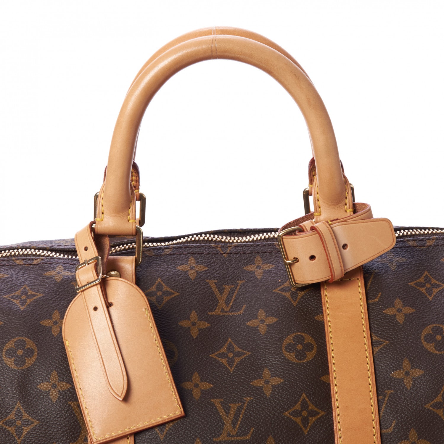 Louis Vuitton Monogram Keepall Bandouliere 55 8 of 10