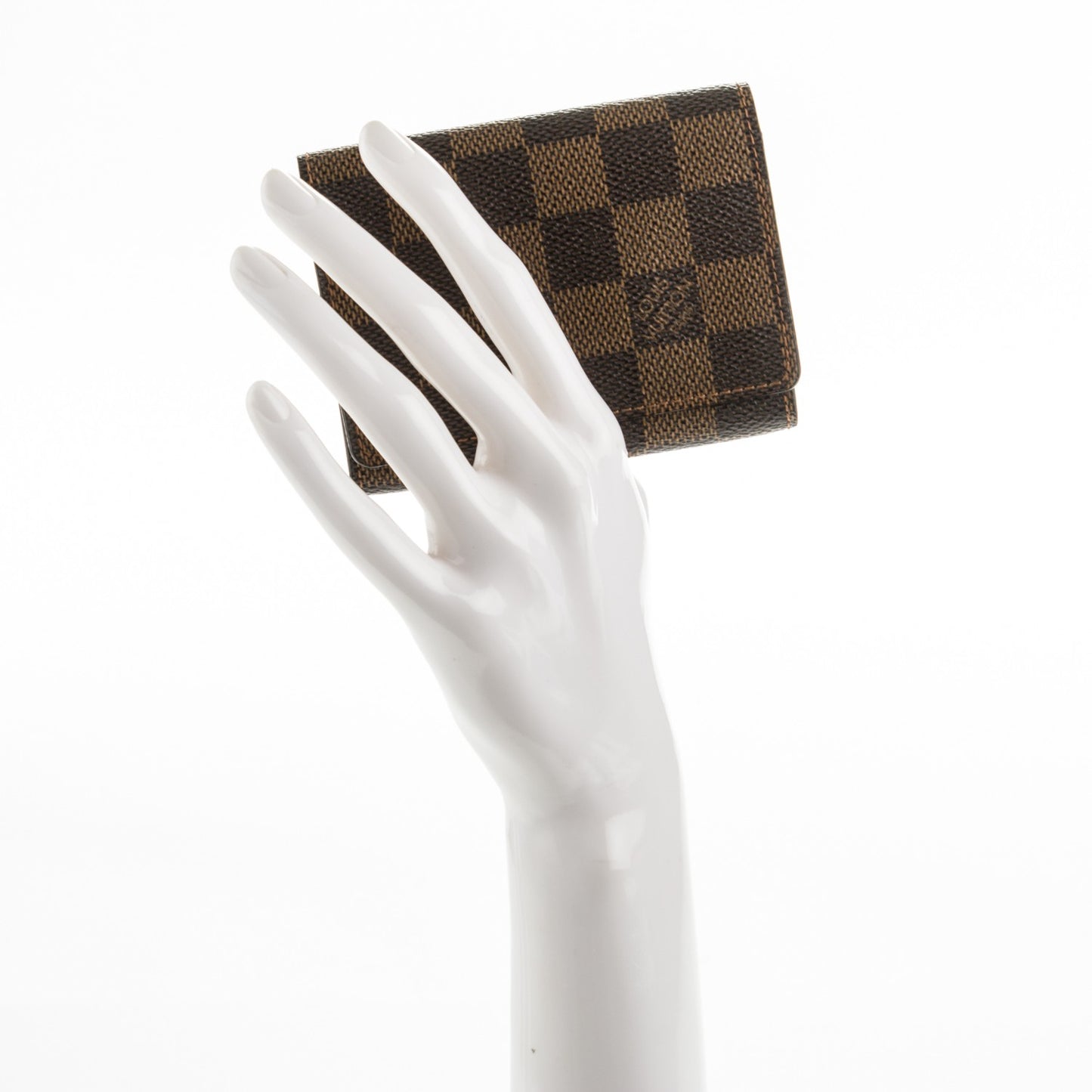 Damier Ebene Business Card Holder