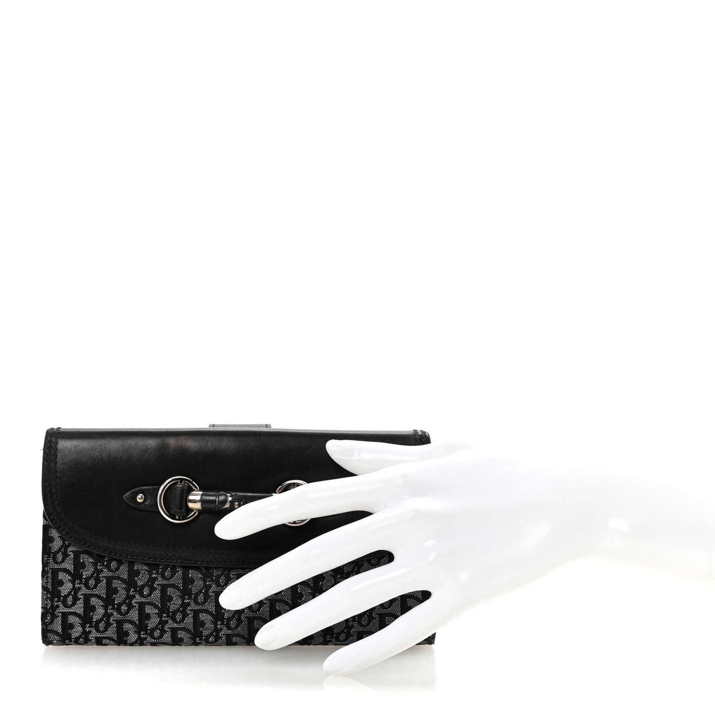 Monogram Horsebit Wallet Black
