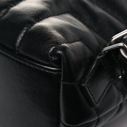 Saint Laurent Calfskin Y Quilted Monogram Small Loulou Backpack Black 13 of 16