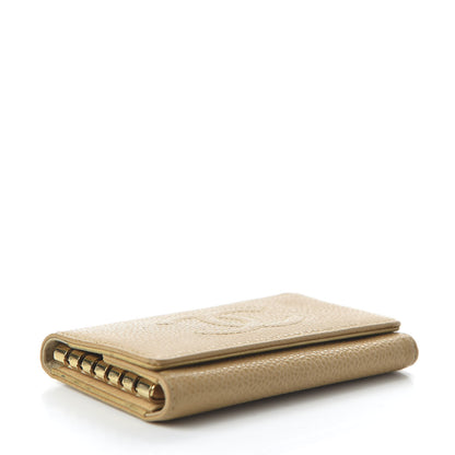 Chanel Caviar Timeless CC 6 Key Holder Case Beige Clair 4 of 8