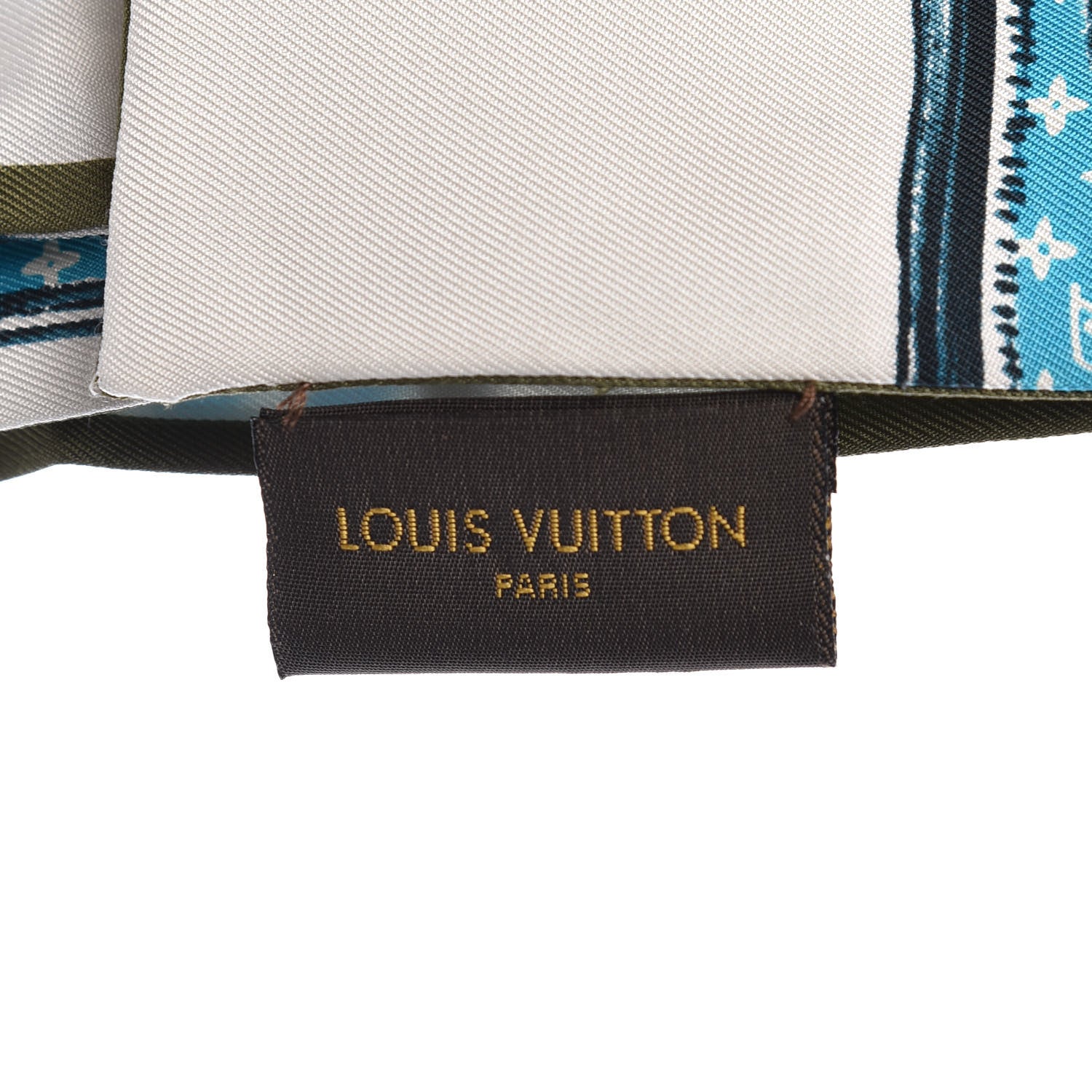 Louis Vuitton Silk Monogram Trunks Bandeau 3 of 6