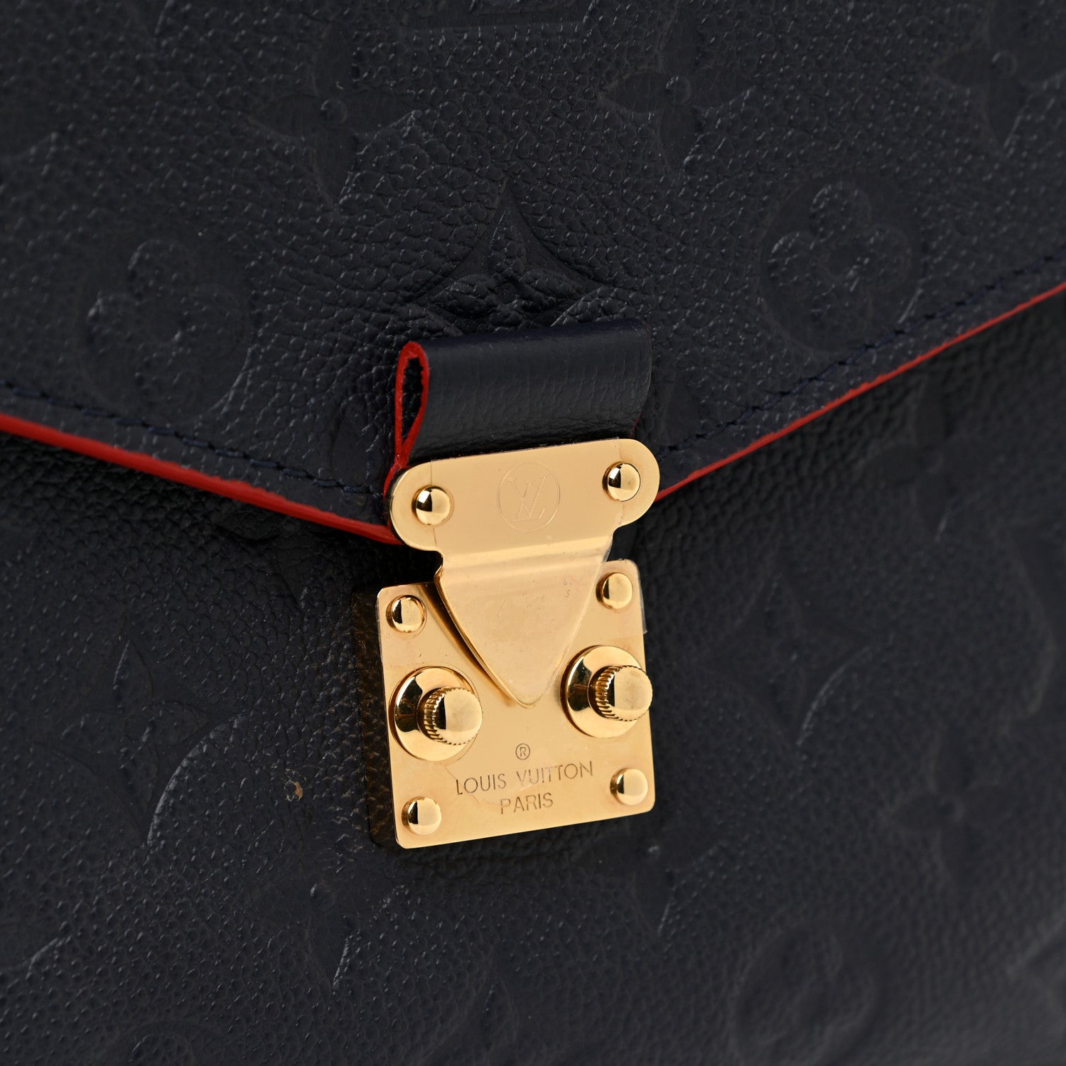 Louis Vuitton Empreinte Pochette Metis Marine Rouge 11 of 14