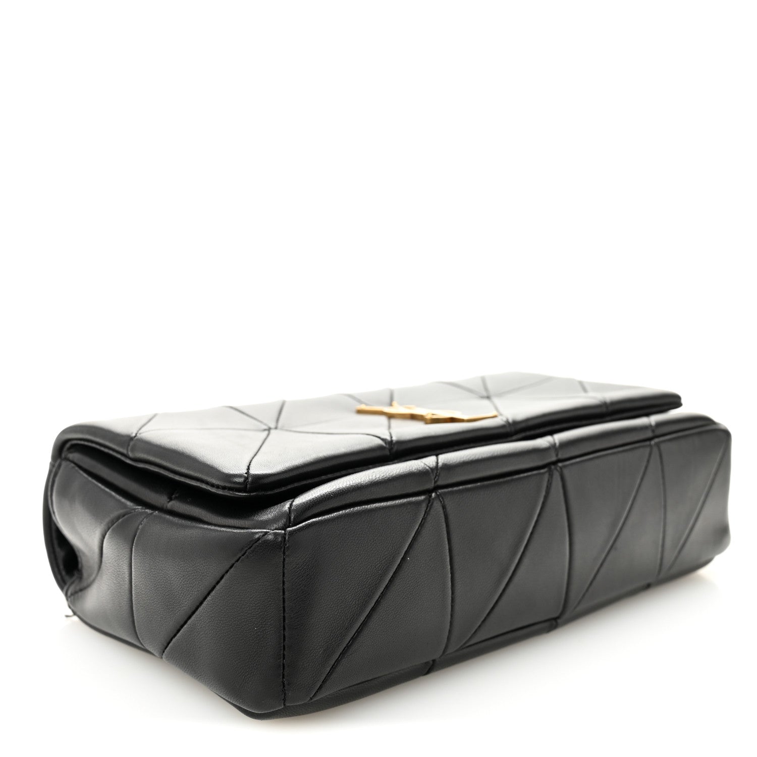 Saint Laurent Lambskin Patchwork Monogram Medium Jamie Black 4 of 11