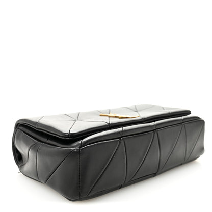 Saint Laurent Lambskin Patchwork Monogram Medium Jamie Black 4 of 11