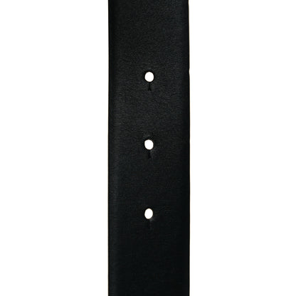 Chanel Calfskin CC Reversible Belt 75 30 Black Burgundy 3 of 4
