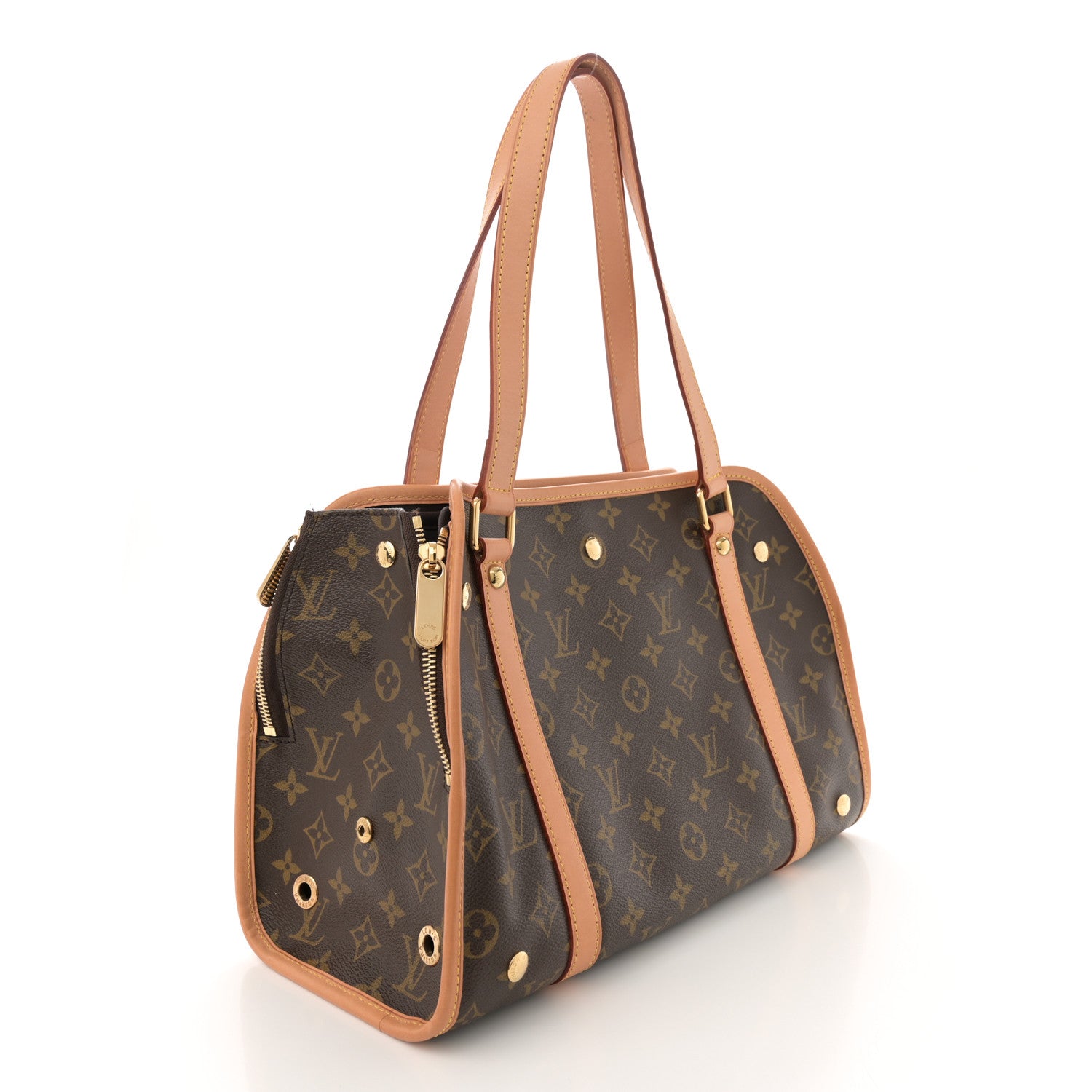 Louis Vuitton Monogram Sac Baxter PM Dog Pet Carrier 3 of 13