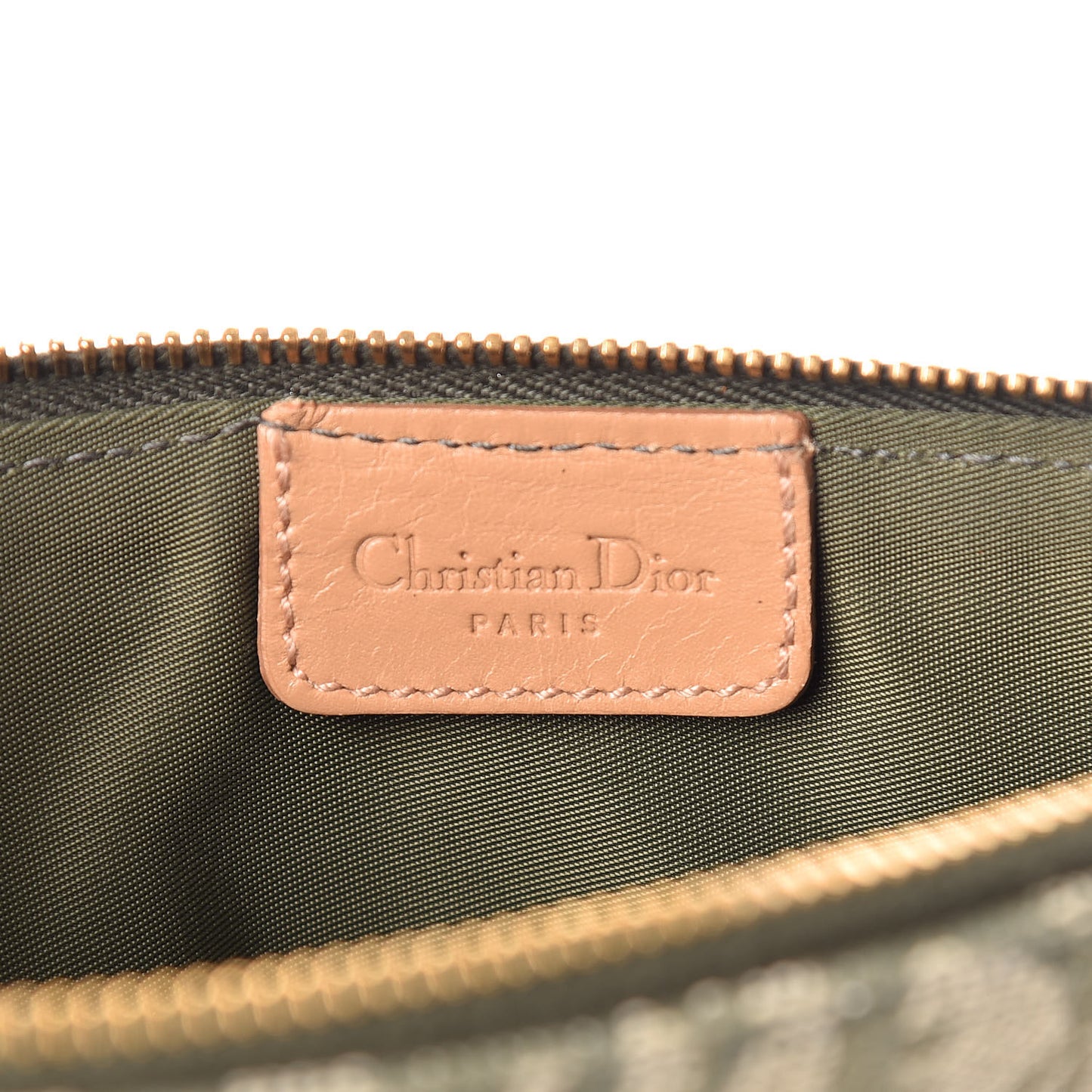 Monogram Mini Saddle Pochette Green