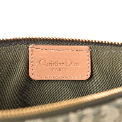 Christian Dior Monogram Mini Saddle Pochette Green 6 of 11