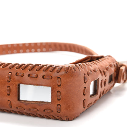 Fendi Calfskin Whipstitch Baguette Brown 10 of 11