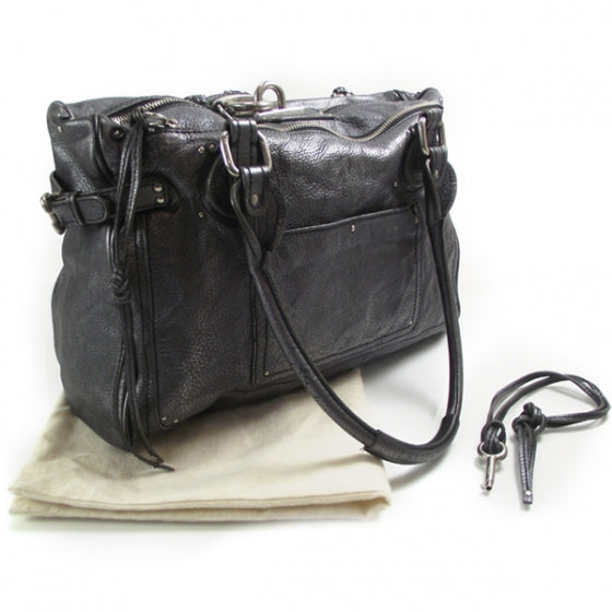 Leather Paddington Large Tote