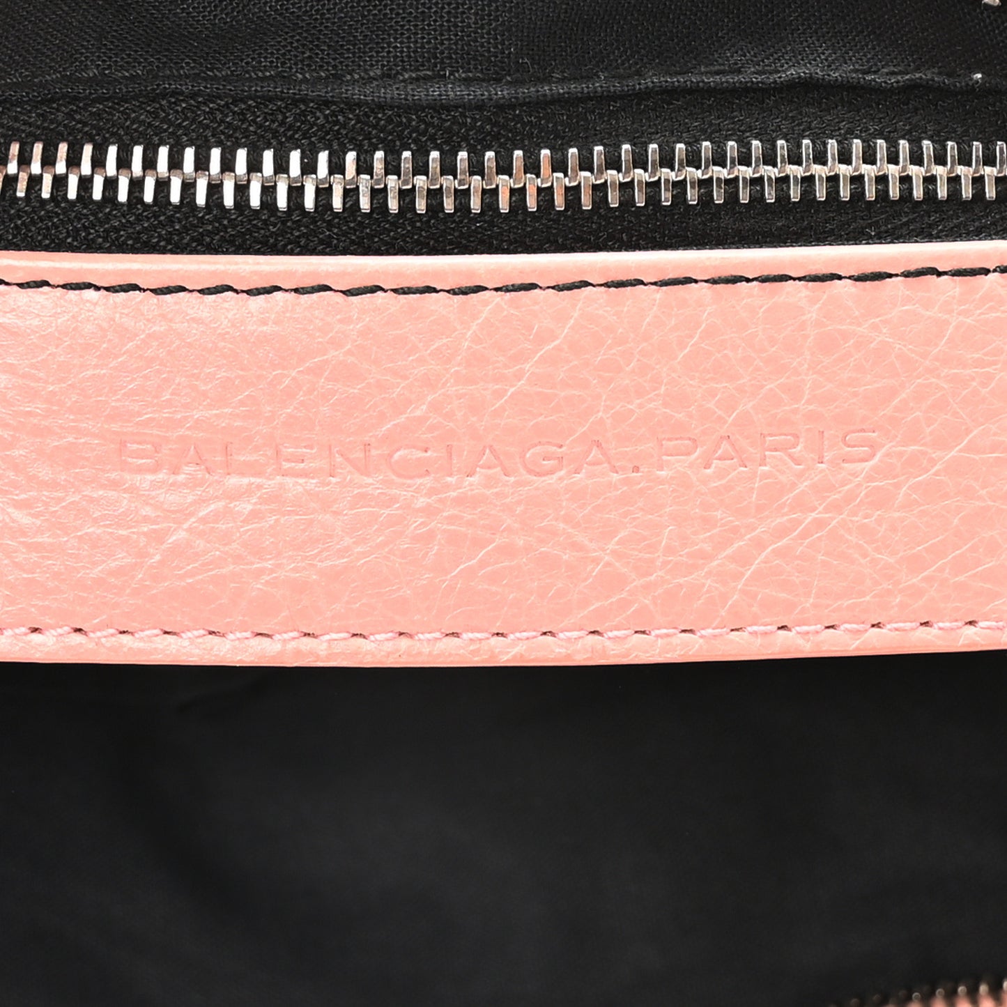 Agneau Giant 12 Silver Hardware City Rose Peche