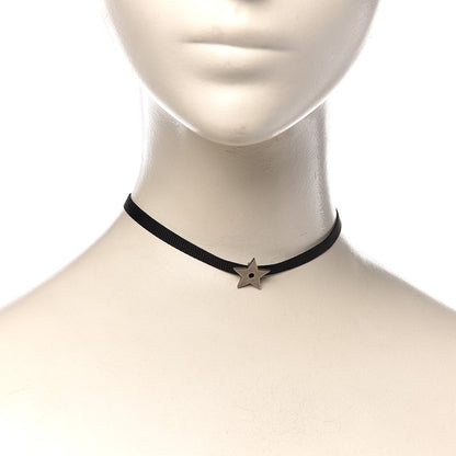 Christian Dior Ribbon Star Choker Black 2 of 3