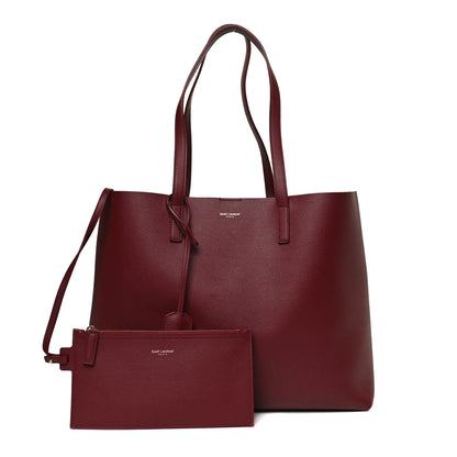 Saint Laurent Calfskin Large Shopping Tote Palissandre 1 of 10