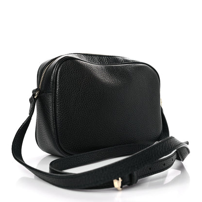 Gucci Pebbled Calfskin Small Soho Disco Bag Black 3 of 9