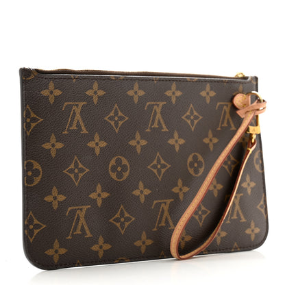 Louis Vuitton Monogram Neverfull MM GM Pochette 3 of 10