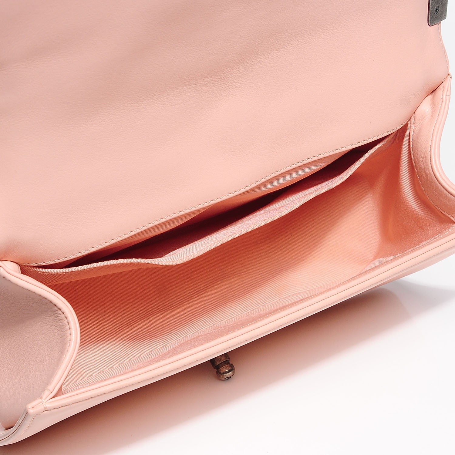 Chanel Lambskin Quilted Medium Boy Flap Light Pink 5 of 7
