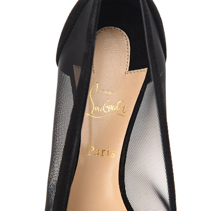 Christian Louboutin Veau Velours Rete Galativi Flats 36 Black 7 of 7