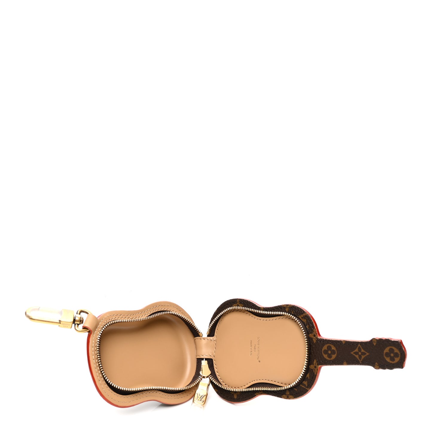 Monogram Calfskin Guitar Pouch Charm Bag Charm