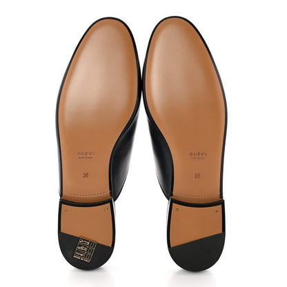 Gucci Malaga Kid Womens Princetown Slippers 38 Blue 5 of 11