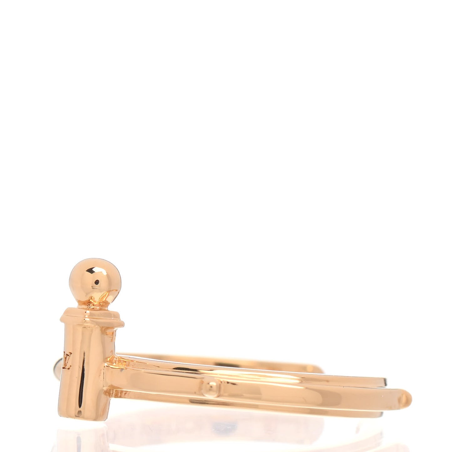LV And Me Letter I Ring S Gold