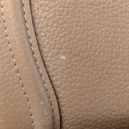 Celine Drummed Calfskin Nano Luggage Dune 6 of 8
