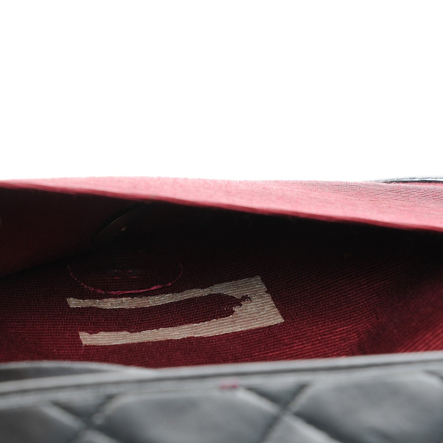 Lambskin Quilted Small Single Flap Black