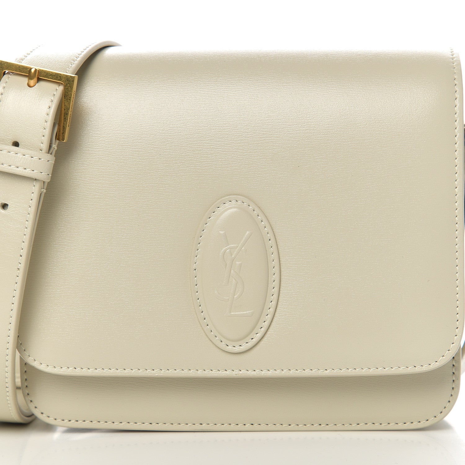 Saint Laurent Calfskin LE 61 Small Shoulder Bag Blanc Vintage 9 of 9