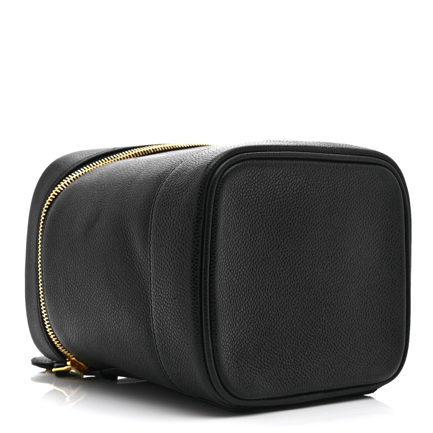 Chanel Caviar Vanity Cosmetic Case Black 4 of 10