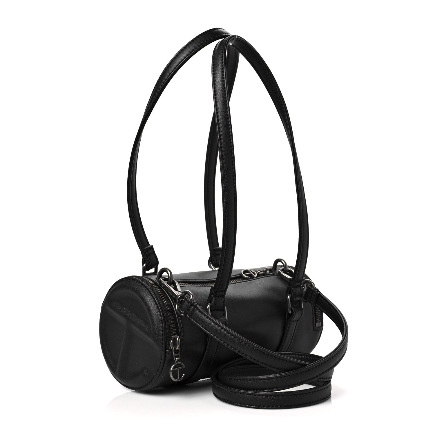 Telfar Vegan Leather Small Duffle Black 3 of 7