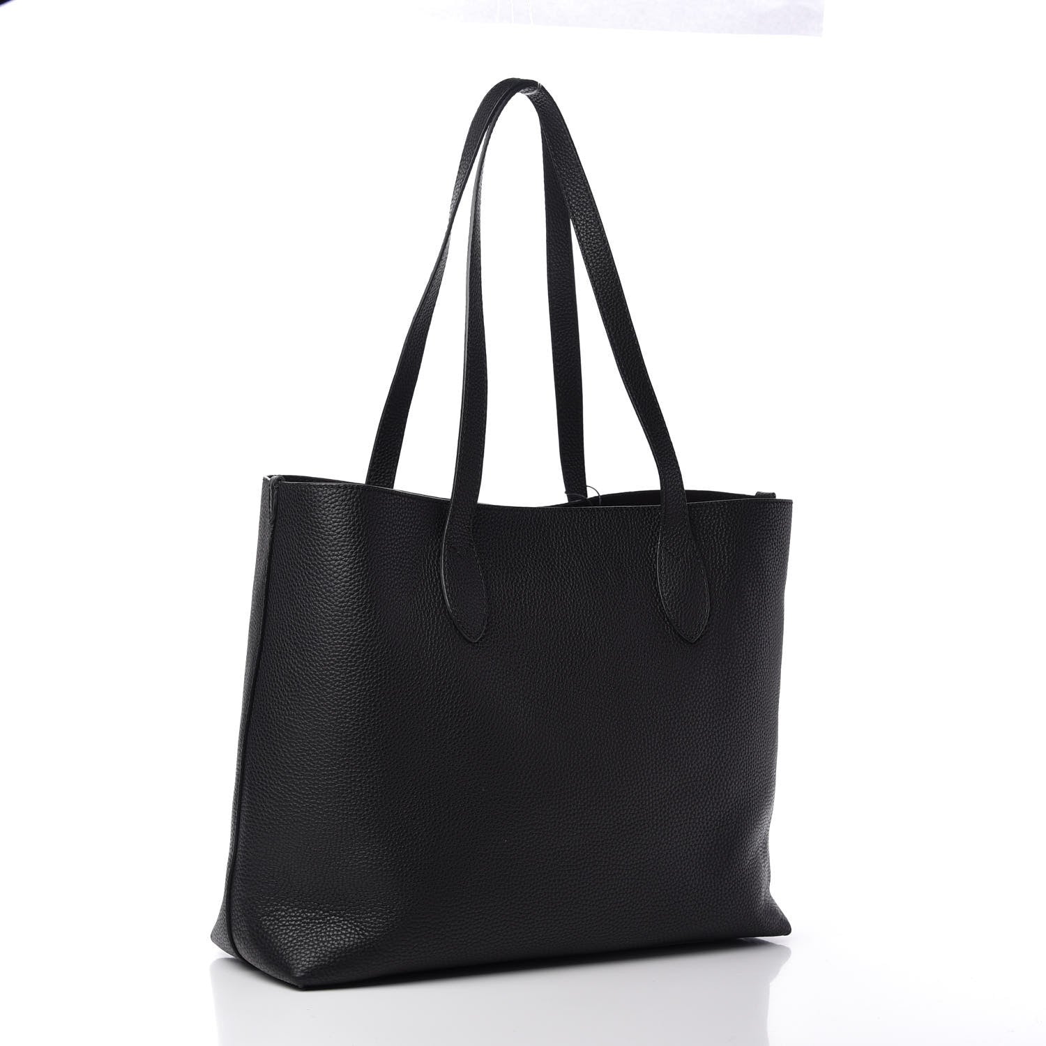 Burberry Grainy Calfskin Remington Tote Black 3 of 9