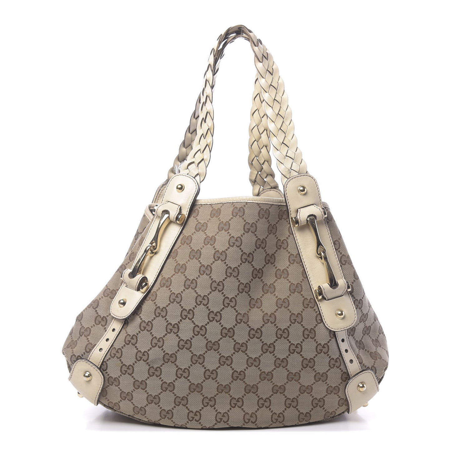 Monogram Small Pelham Shoulder Bag Off White