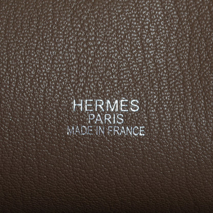 Hermes Taurillon Clemence Jypsiere 34 Etoupe 7 of 18