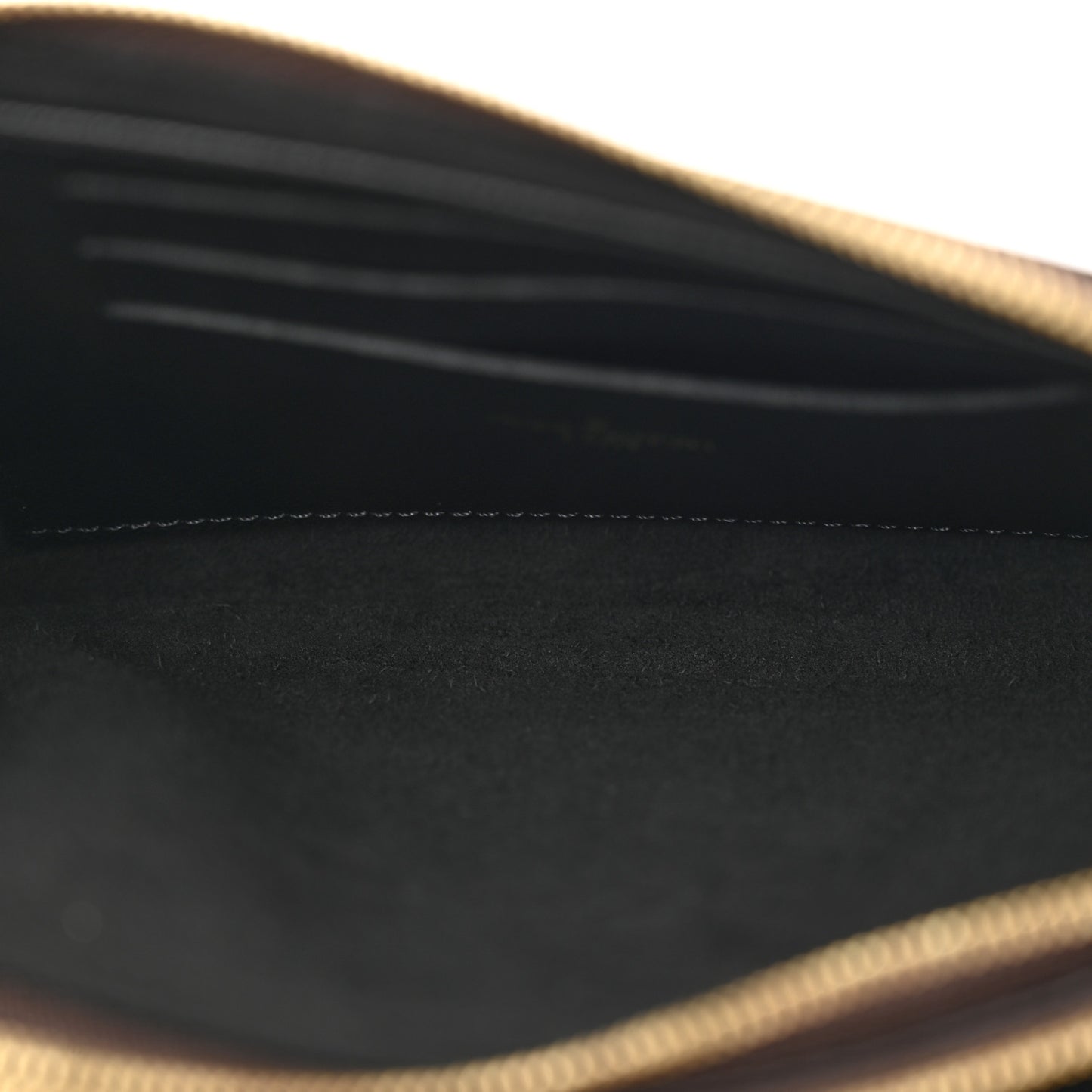 Reverse Monogram Giant Double Zip Pochette
