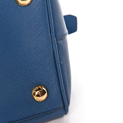 Prada Saffiano Lux Bowling Bag Cobalto 11 of 17