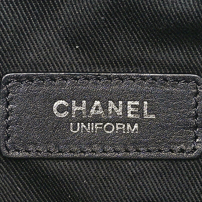 Chanel Calfskin Quilted Waist Belt Bag Black 5 of 11