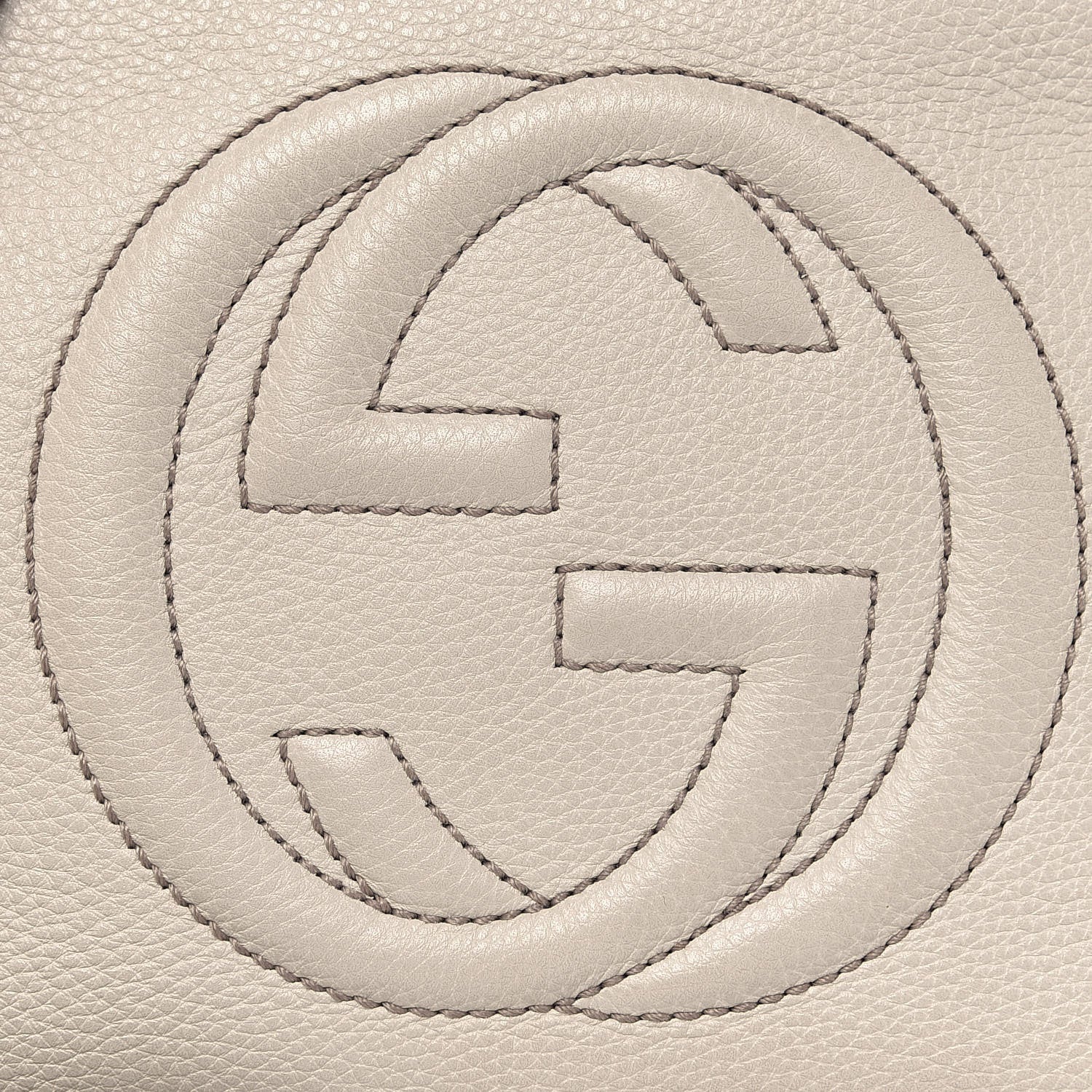 Gucci Pebbled Calfskin Small Soho Disco Bag Off White 8 of 18