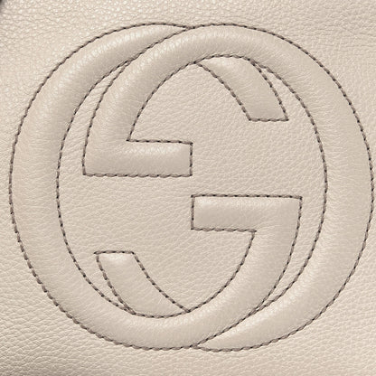 Gucci Pebbled Calfskin Small Soho Disco Bag Off White 8 of 18