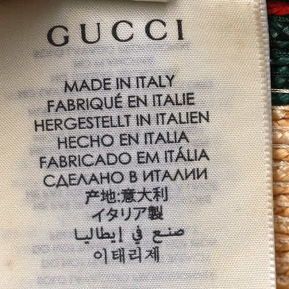 Gucci Abaca Straw Web Fedora Hat XL 10 of 13