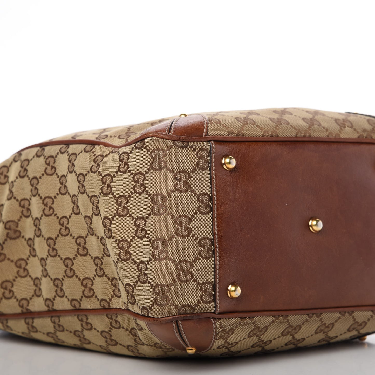 GG Monogram Tote Brown