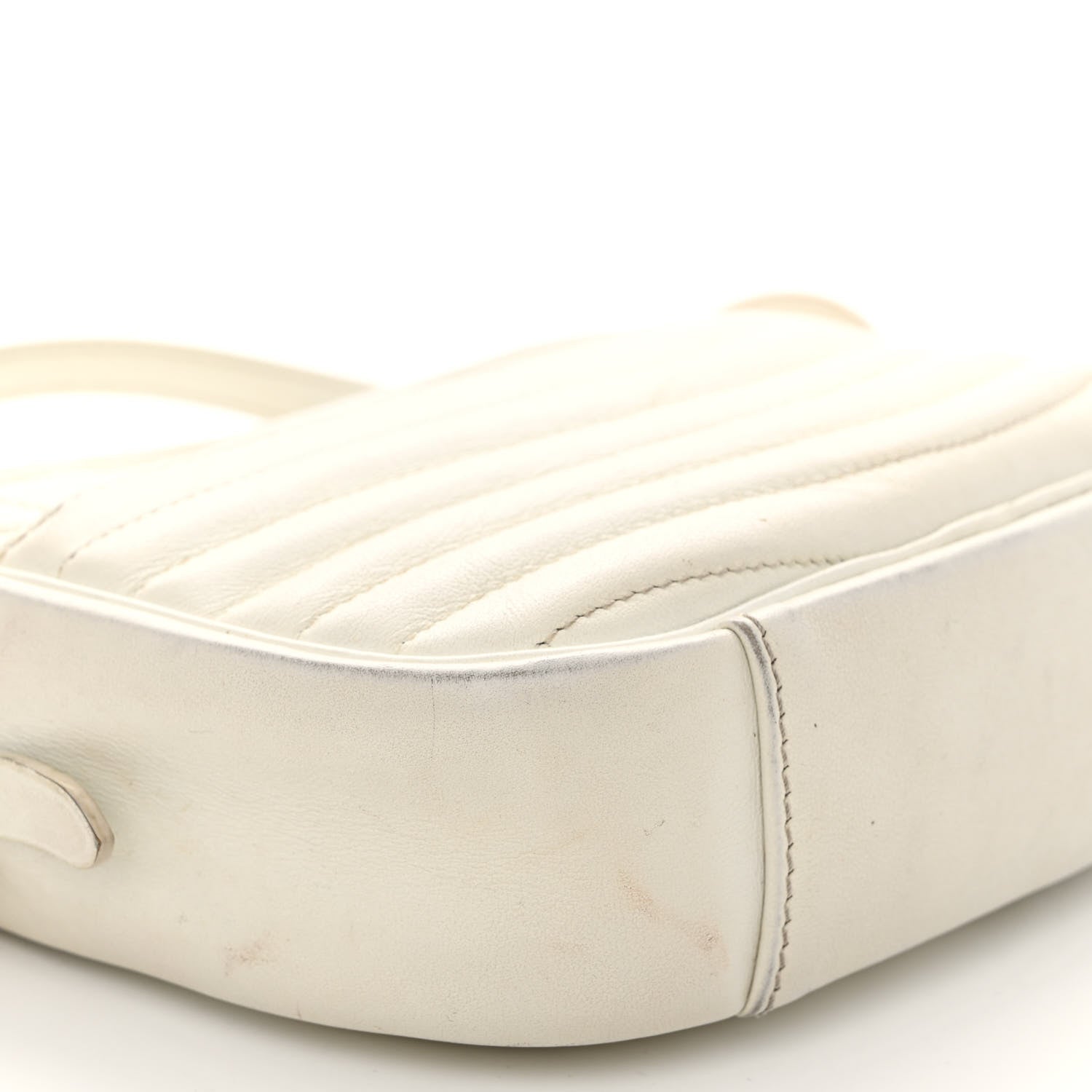 Louis Vuitton Calfskin New Wave Camera Bag White 8 of 11