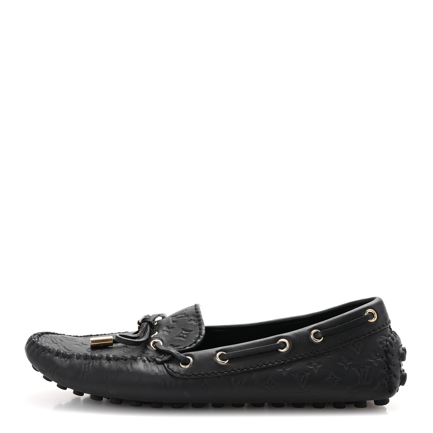 Louis Vuitton Empreinte Gloria Loafers 37 Black 1 of 9