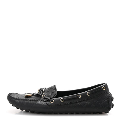 Louis Vuitton Empreinte Gloria Loafers 37 Black 1 of 9