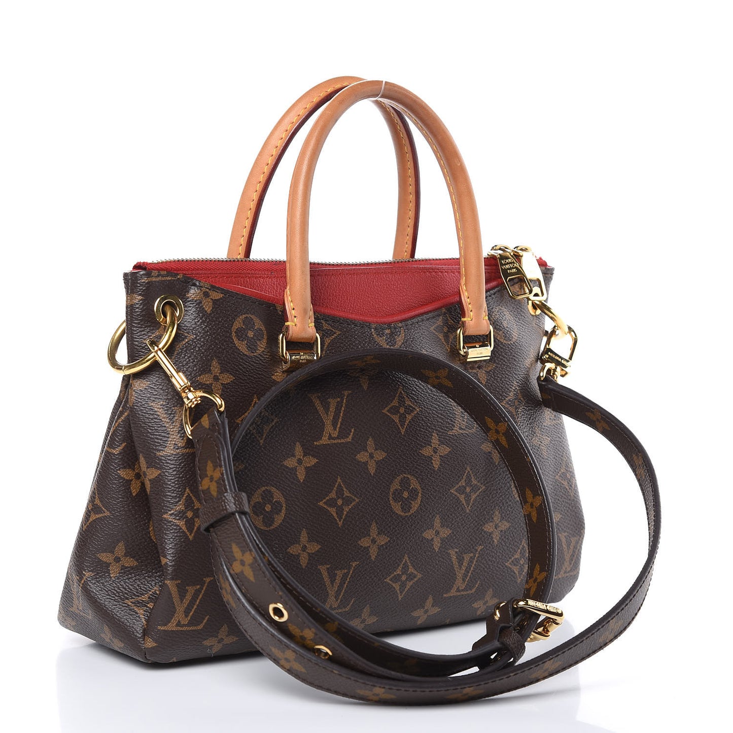 Monogram Pallas BB Cherry