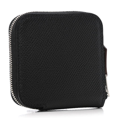 Hermes Epsom Silk'in Coin Purse Black 2 of 4