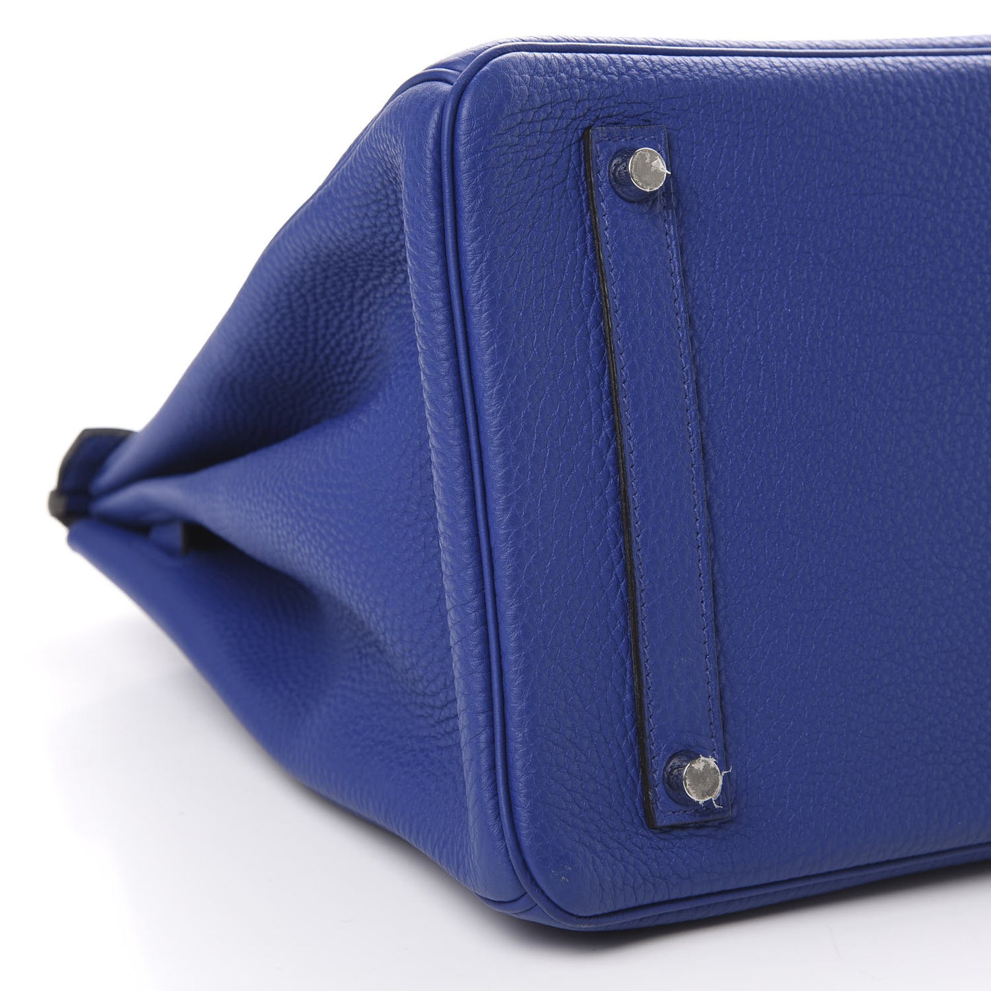 Togo Birkin 35 Bleu Electrique
