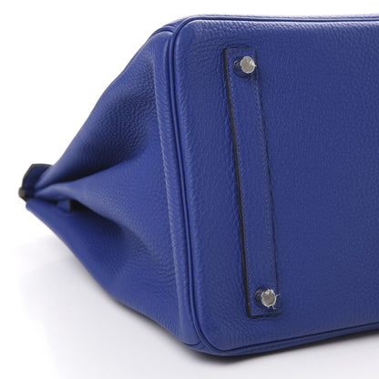 Hermes Togo Birkin 35 Bleu Electrique 8 of 12