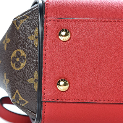 Louis Vuitton Calfskin Monogram Kimono Tote PM Cherry 10 of 16