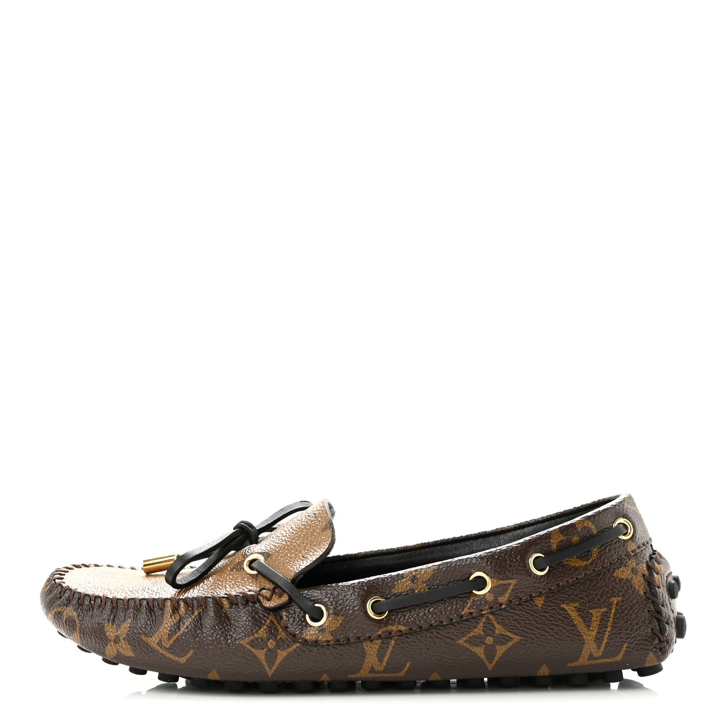 Patent Reverse Monogram Gloria Loafers 37