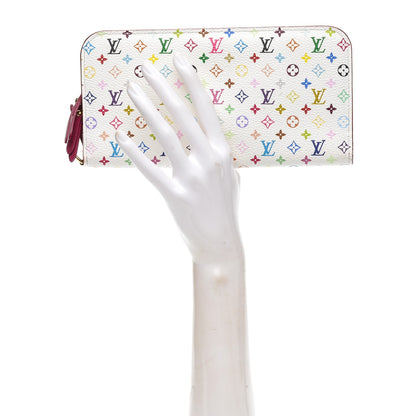 Louis Vuitton Monogram Multicolor Insolite Wallet White Eglantine 2 of 6